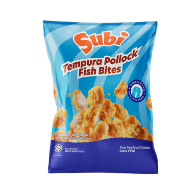 Subi Tempura Pollock Fish Bites 320g