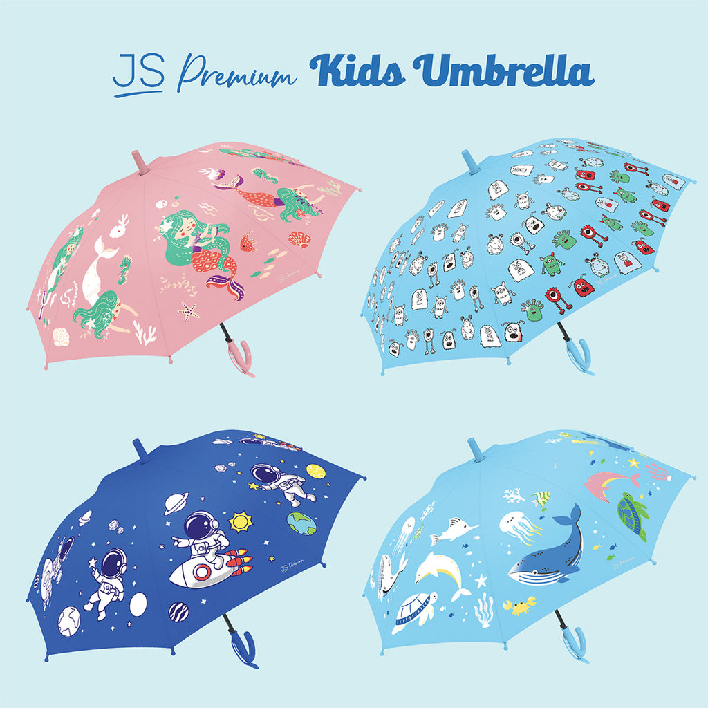 JS Premium Kids Umbrella Under the Ocean 1unit