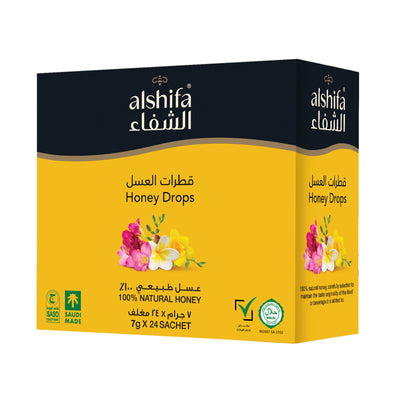 Alshifa Natural Honey Drops 7g x 24