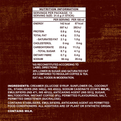 Old Town Coconut Flavoured Instant 3in1 Premix White Coffee 20g x 13