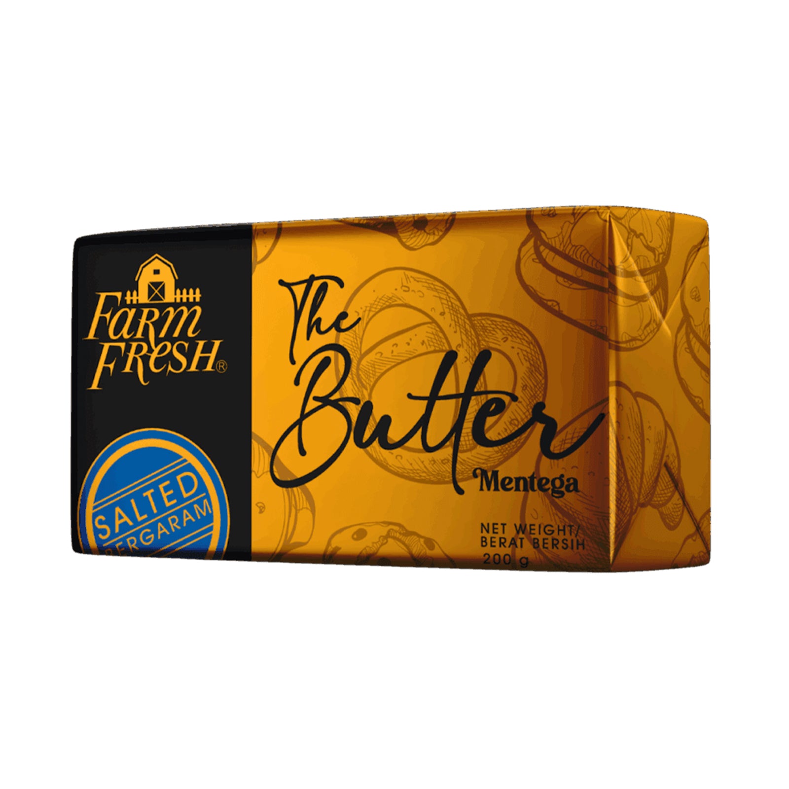 Farm Fresh Salted Butter 200g