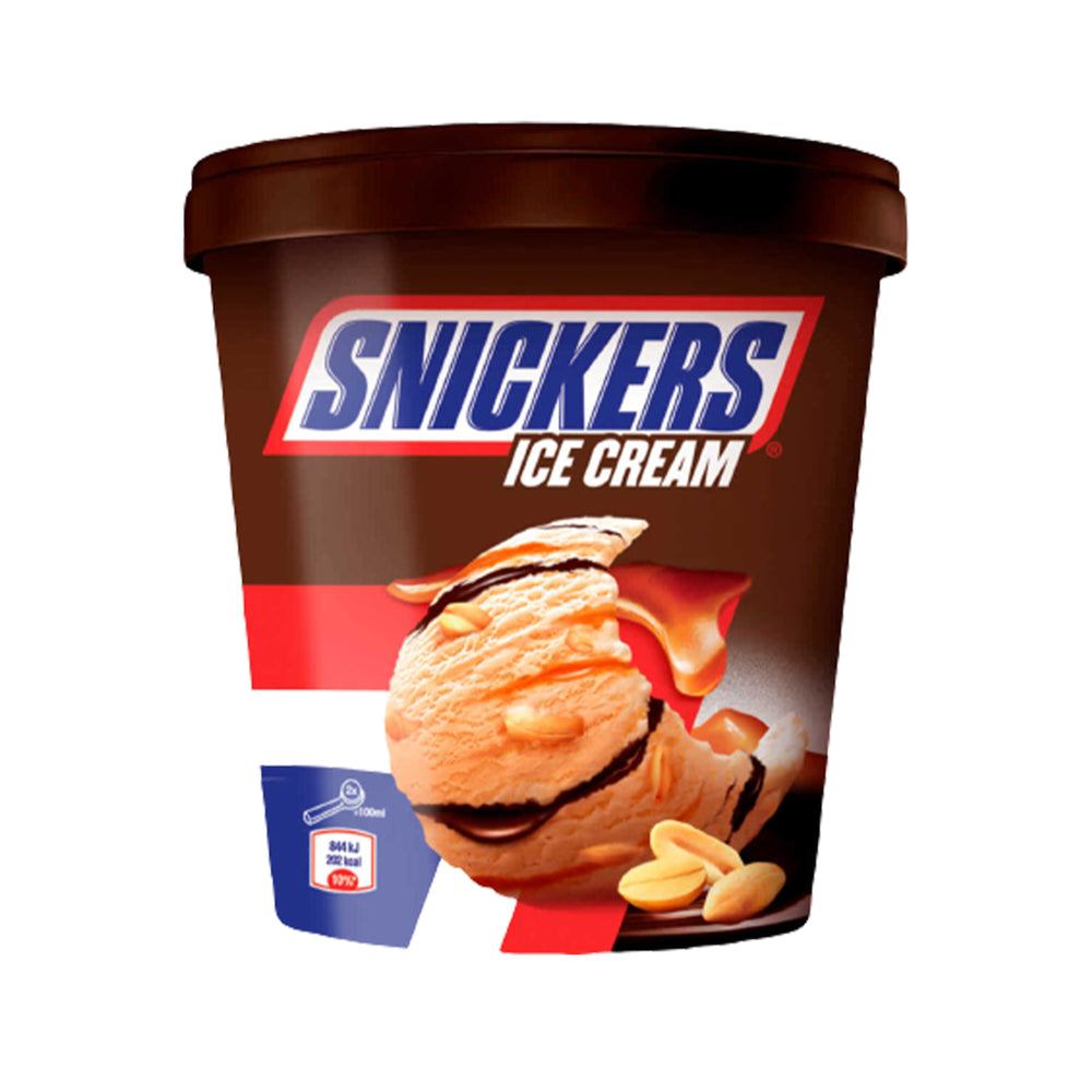 Snickers Sundae Ice Cream 450ml