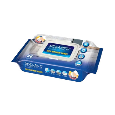 Premier Kitchen Wet Towel 40sheets/pack