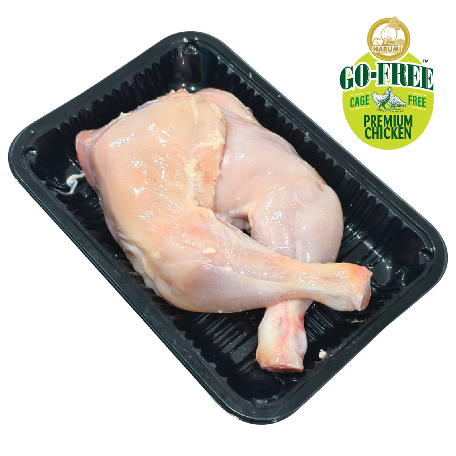 Harumi GoFree Skinless Chicken Whole Leg 400g