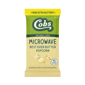 Cobs Microwave Popcorn Best Butter 85g