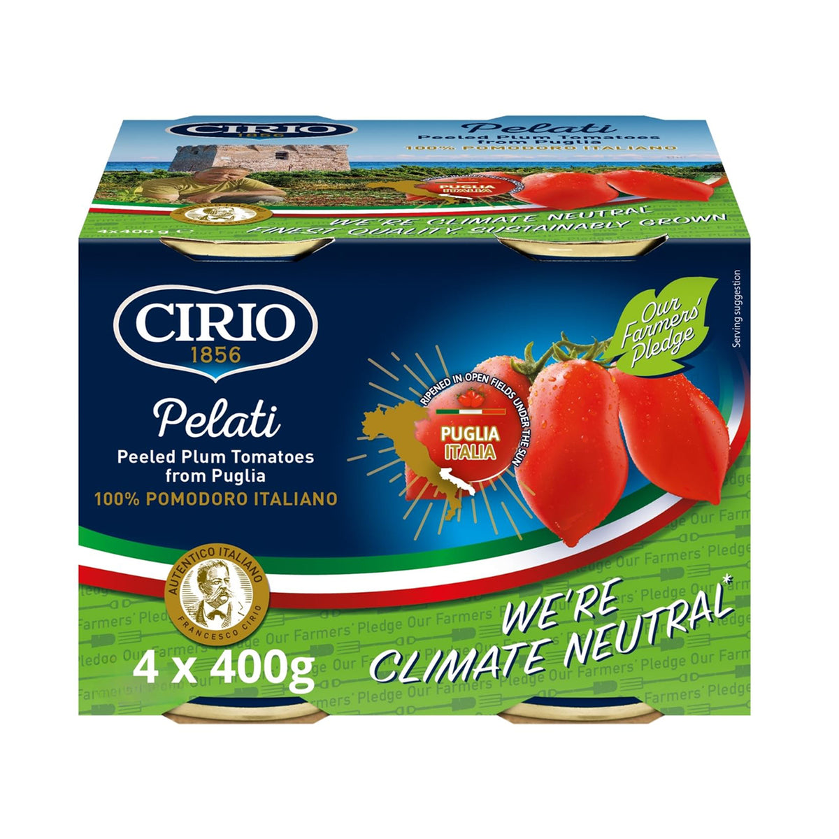 Cirio Pelati Peeled Tomato 400g x 4