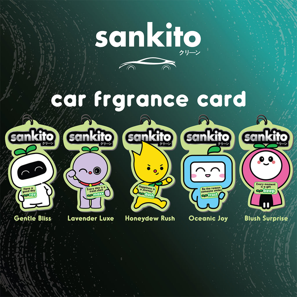 Sankito Car Fragrance Card - Gentle Bliss