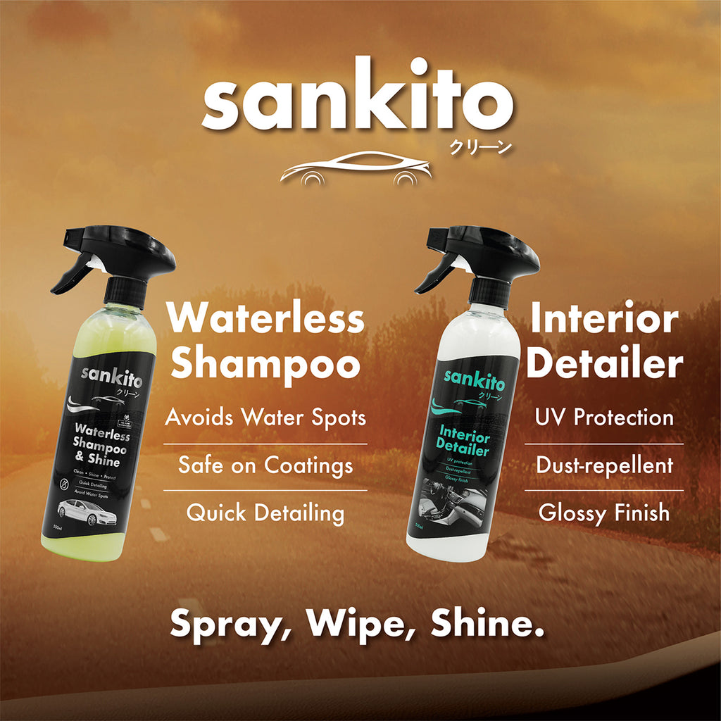 Sankito Car Waterless Shampoo & Shine 500ml