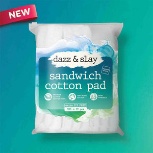 Dazz and Slay Sandwich Cotton Pad (Square)