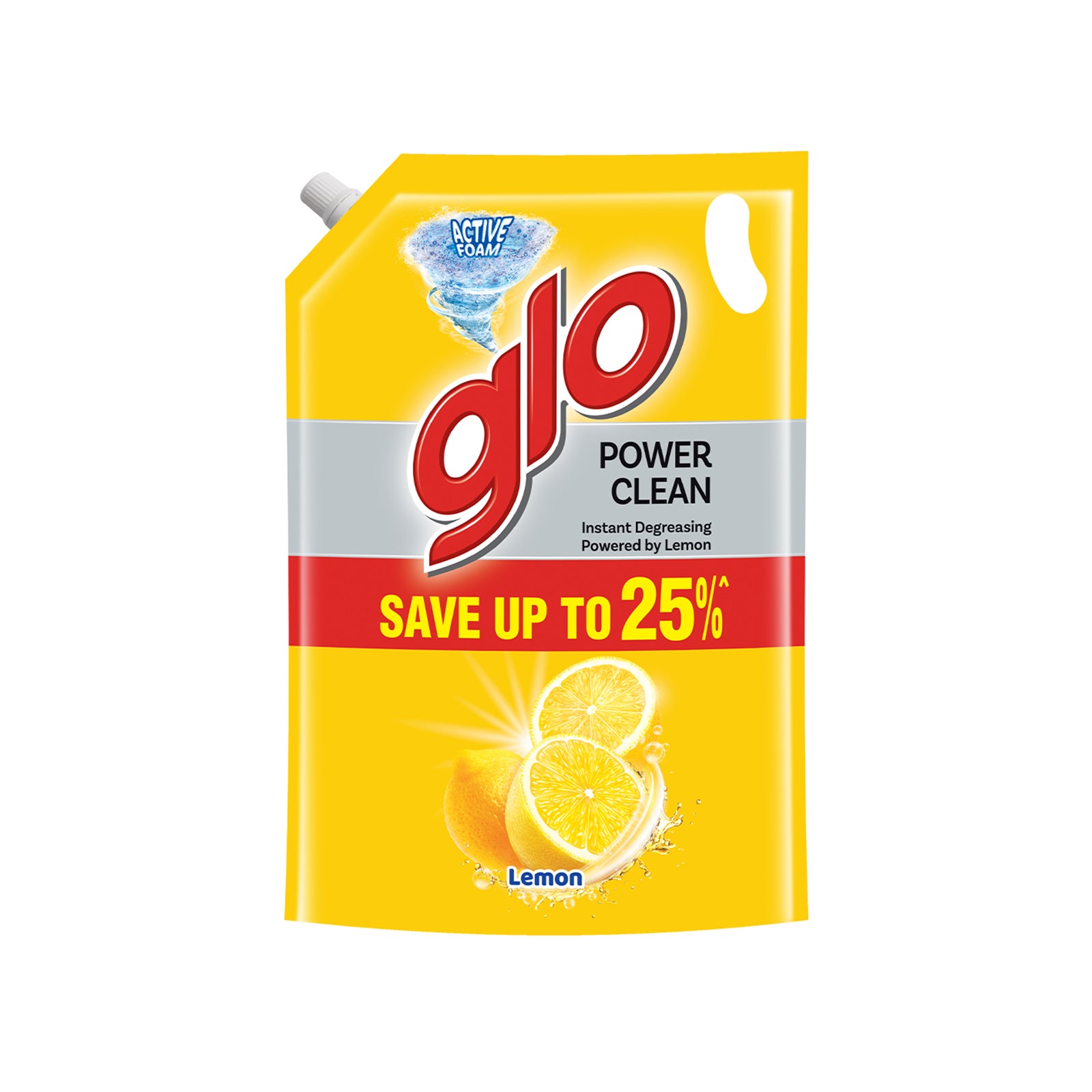 Glo Dishwashing Doy Lemon Refill 1.6L