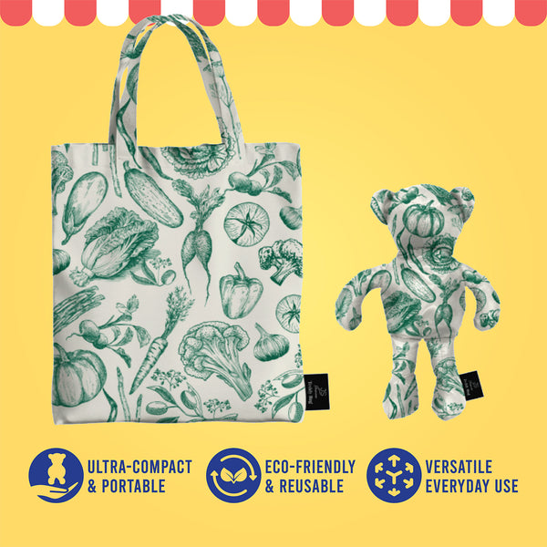 JS Premium Teddy Bag Emerald