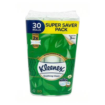 Kleenex Bathroom Tissue Aloe 3Ply 30sheets