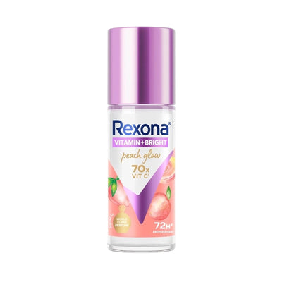Rexona Vitamin Bright Peach Roll On Deodorant 45ml