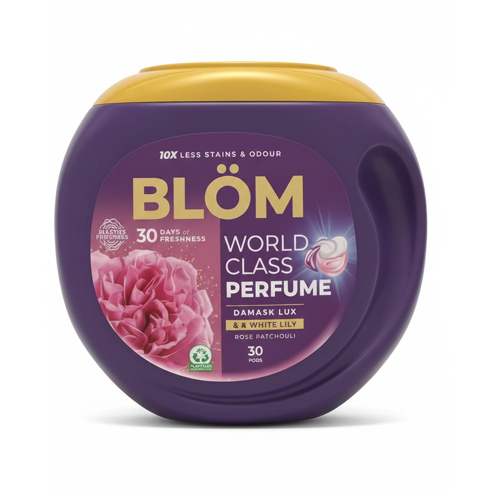 Blom 5 in 1 Laundry Detergent Damask Lux 30pcs/pack