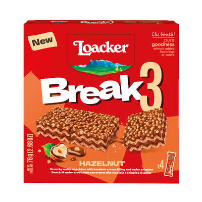 Loacker Break 3 Multipack 19g x 4