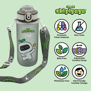 Skipiyaya Tritan Water Tumbler (Ray) 1unit