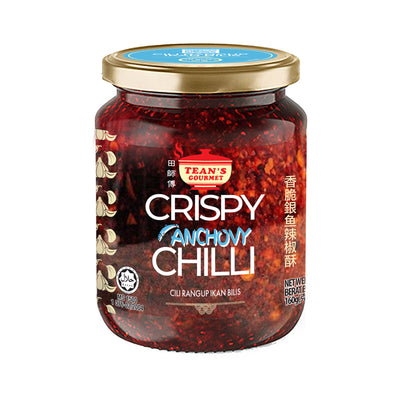 Teans Gourmet Crispy Anchovy Chilli 160g