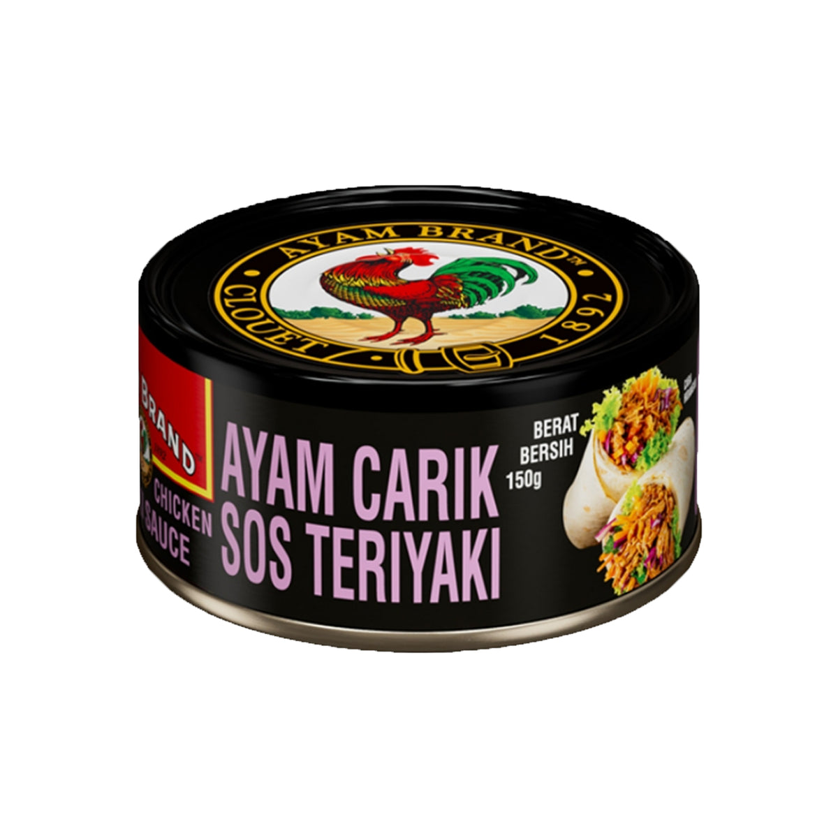 Ayam Brand Pulled Chicken Teriyaki Sauce 150g