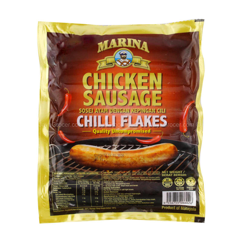 Marina Chilli Flakes Chicken Sausage 300g