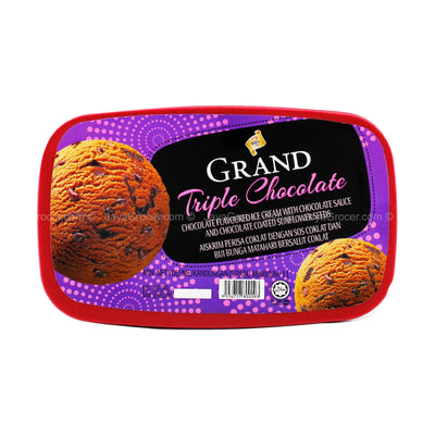 King’s Grand Triple Chocolate Ice Cream 1L