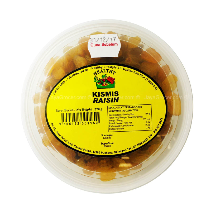 HEALTHY RAISINS 270G *1