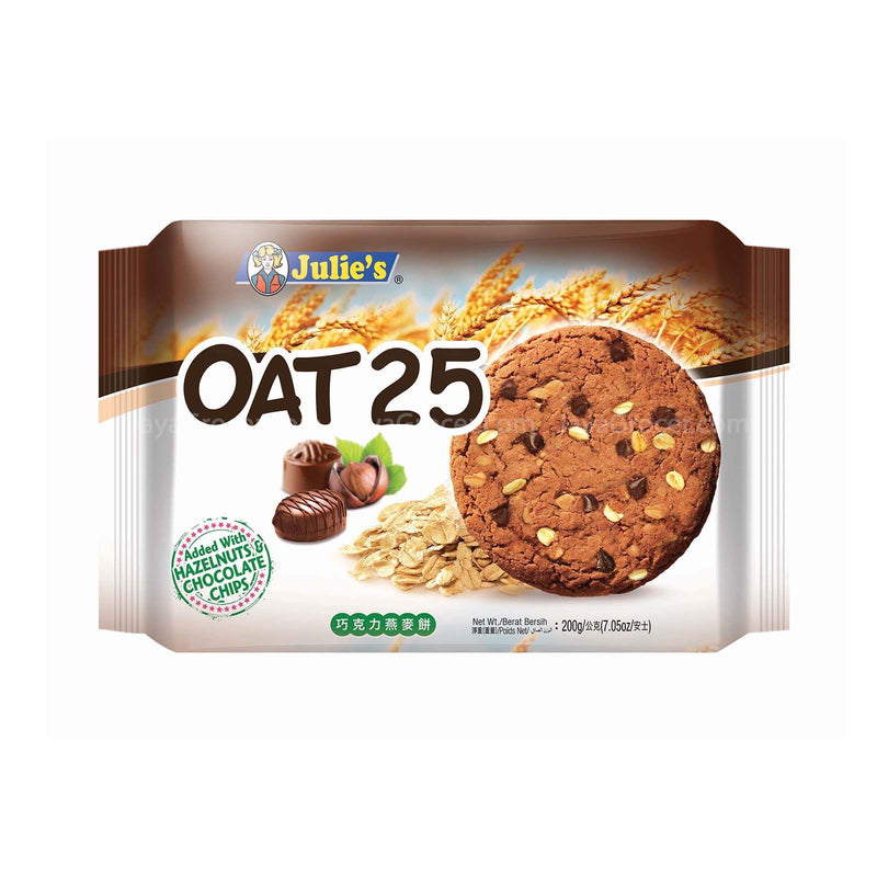 Julie's Oat 25 Chocolate Biscuits 200g