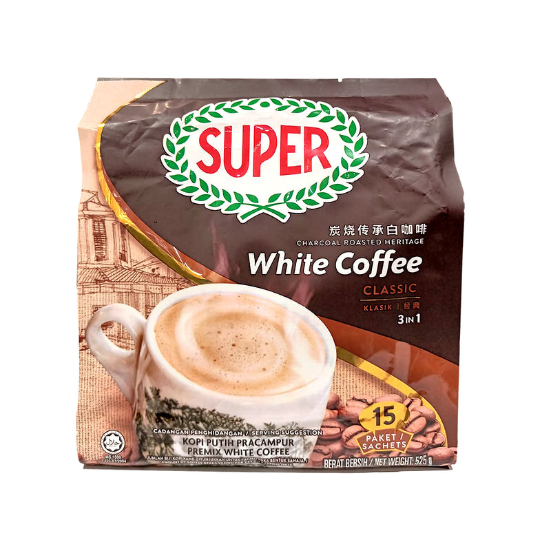 Super Charcoal 3 in 1 Roasted White Coffee 40g x 15