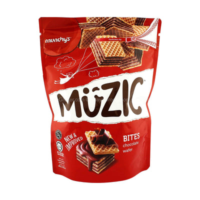 MunchyÃ¢â‚¬â„¢s Muzic Chocolate Wafer Bites 180g