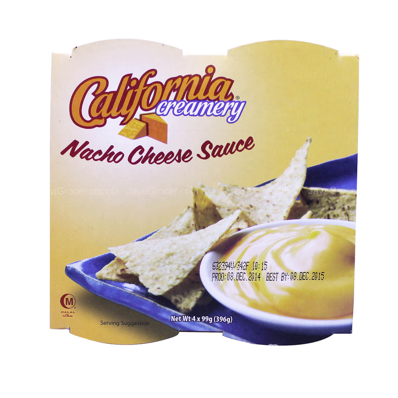 California Creamery Nacho Cheese Sauce 99g X 4packs 