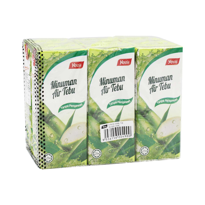 Yeo's Sugar Cane Drink 250ml x 6