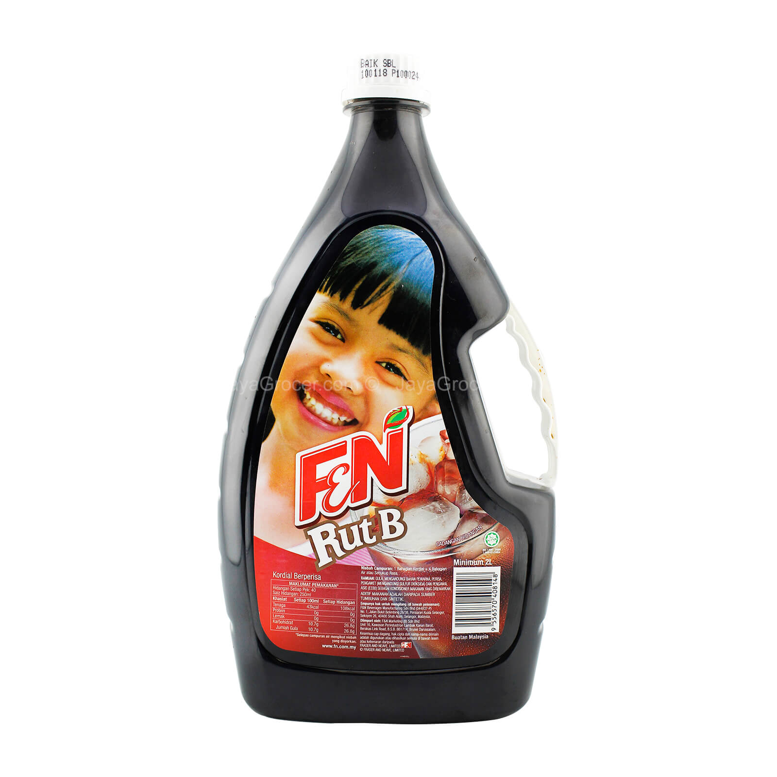 F&N Rut B Cordial Drink 2L