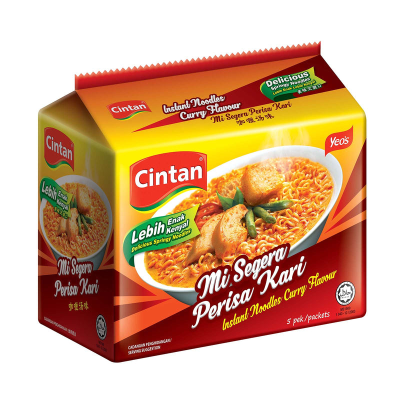 Cintan Curry Instant Noodles 76g x 5