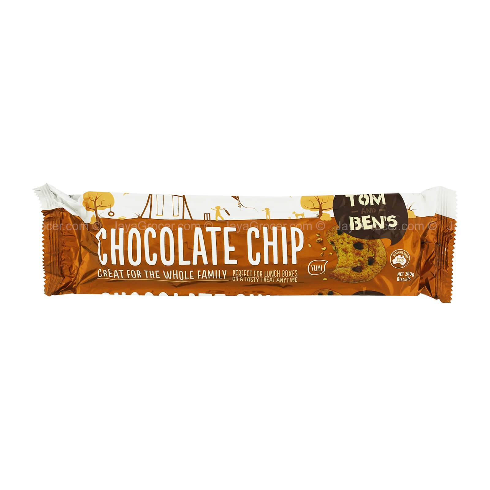 Tom and Bens Chocolate Chip Cookies 200g