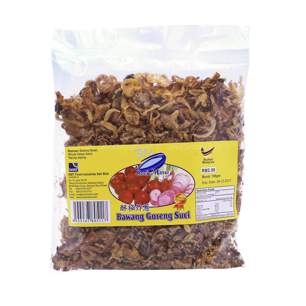 Suci Mama Fried Shallots (Bawang Goreng) 100g