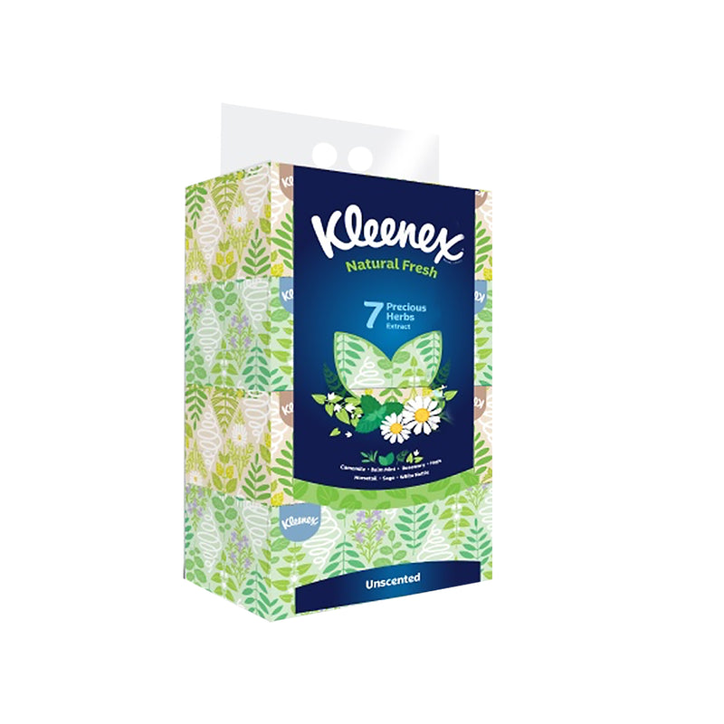 Kleenex Family Facial Tissues (2ply) 150pcs x 4