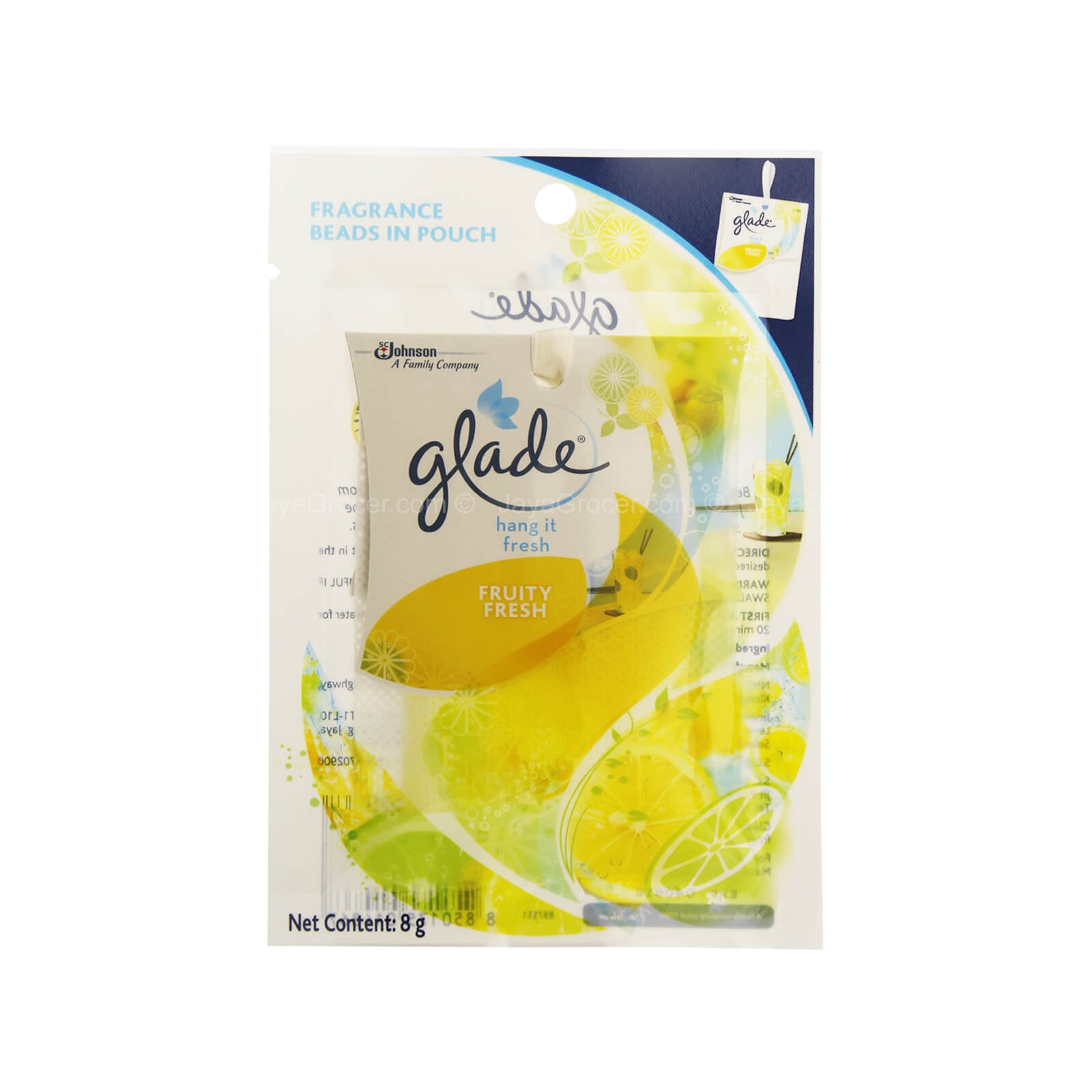 Glade Hang it Fresh Fruity Fresh Fragrance Beads 8g