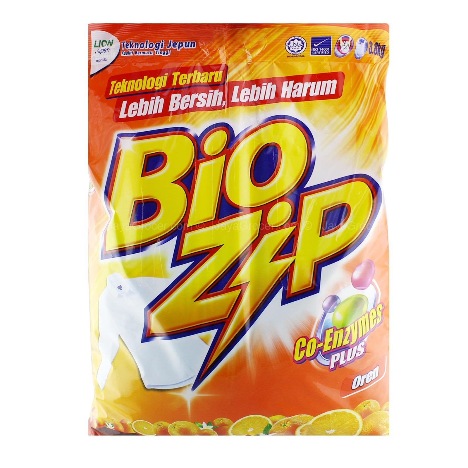 Bio Zip Orange Powder 3.8kg