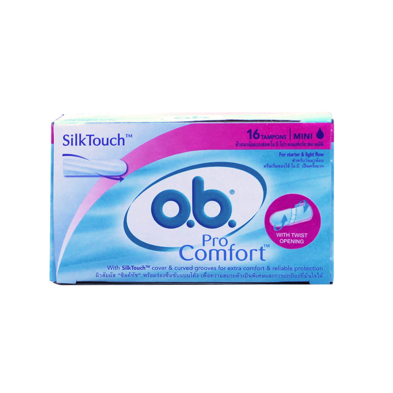 O.B. Pro Comfort Mini Tampons 16pcs/pack