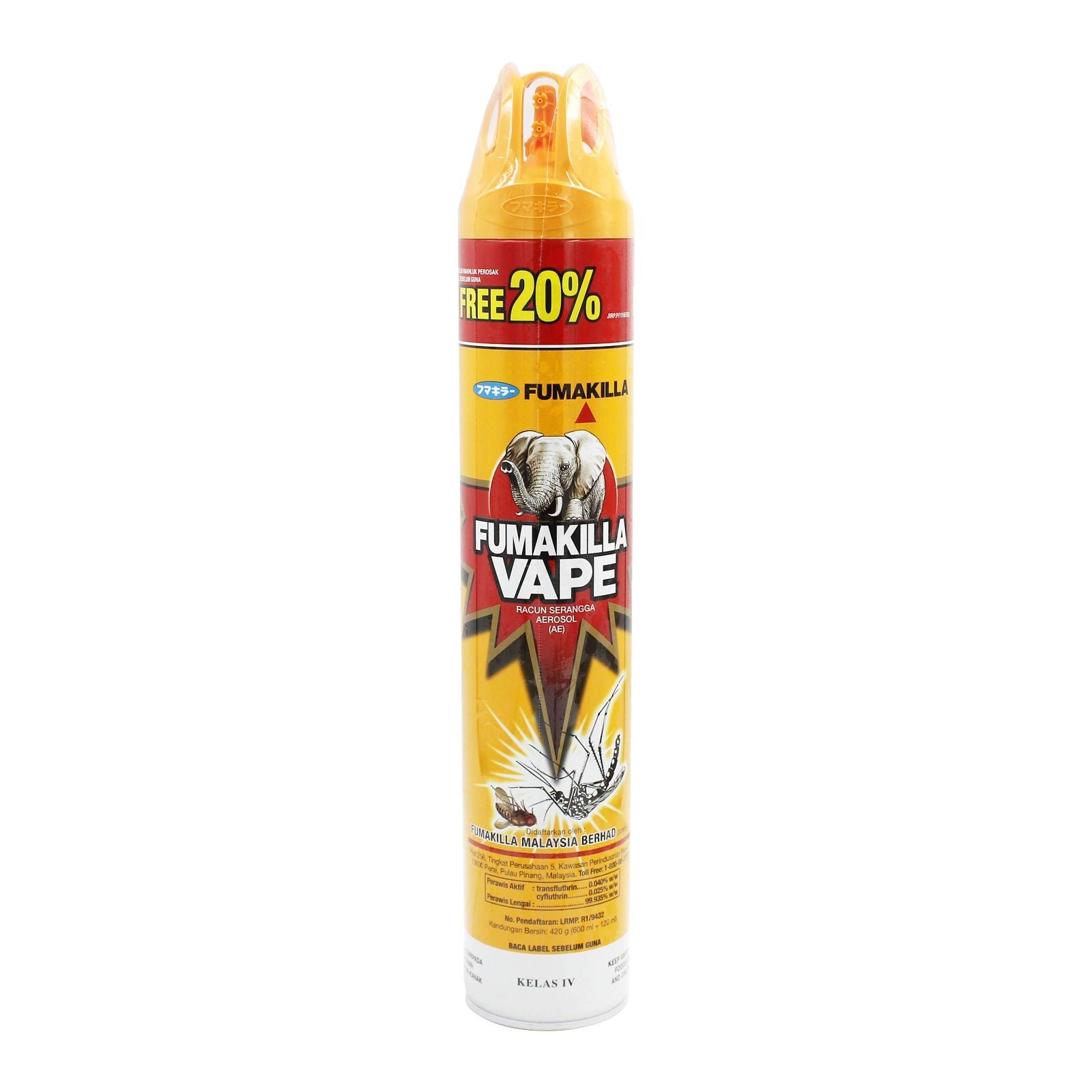 Fumakilla Vape Aerosol 600ml