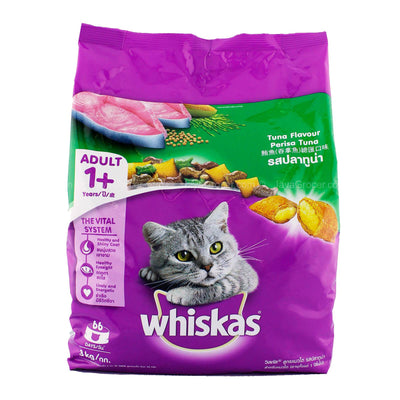 Whiskas Tuna & Anchovy Flavour Dry Cat Food 3kg