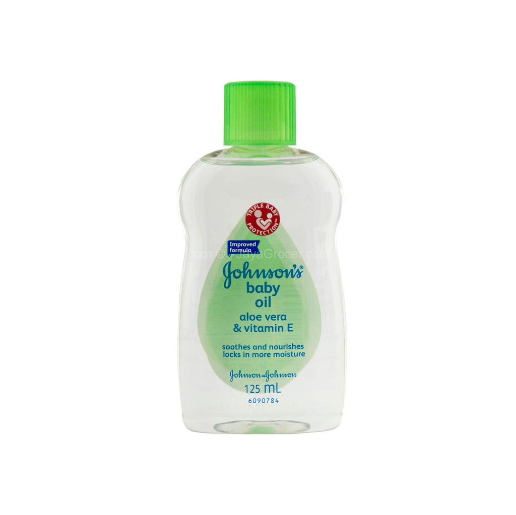 Johnson's Baby Oil with Aloe Vera & Vitamin E 125ml