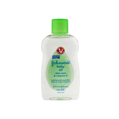 Johnson's Baby Oil with Aloe Vera & Vitamin E 125ml