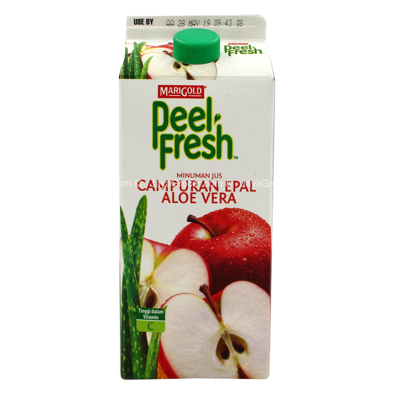 Marigold Peel Fresh Apple Aloe Vera Juice Drink 1.89L