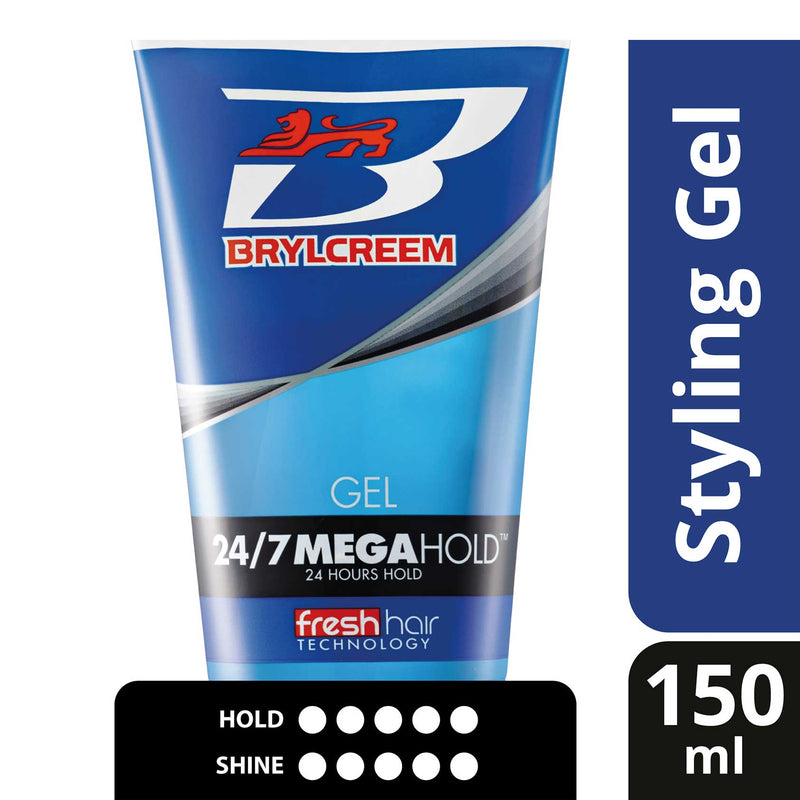 Brylcreem 24/7 Mega Hold Hair Gel 150ml