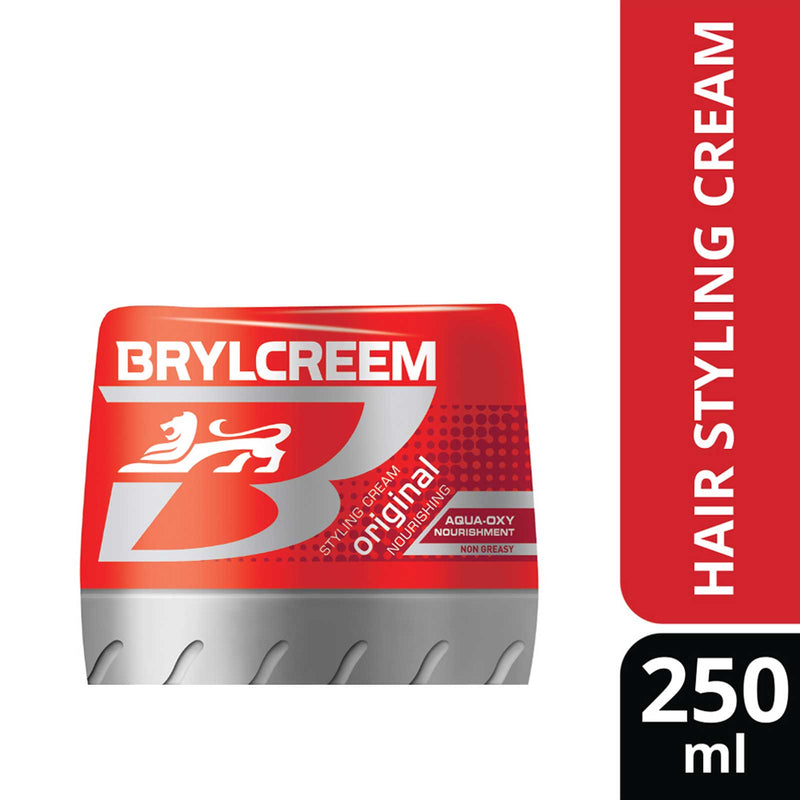 Brylcreem Original Aqua Oxy Cream Hair Styling Cream 250ml