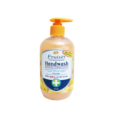 Fruiser Moisturising Hand Wash Peach Scent 500ml