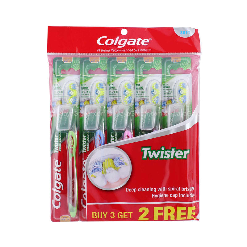 Colgate Twister Toothbrush (Soft) 1pack