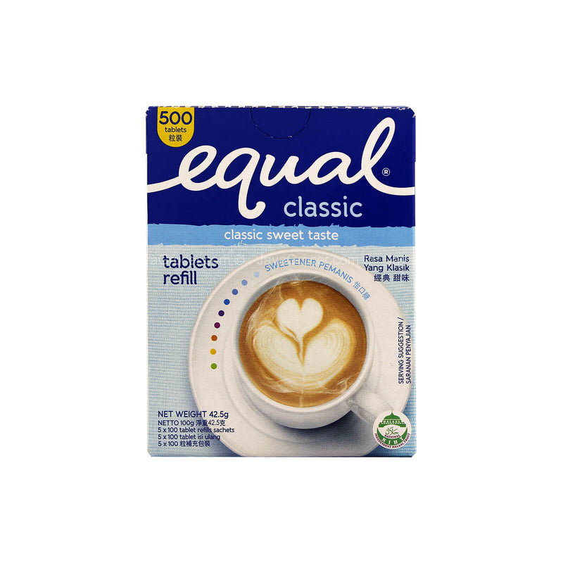 Equal Classic Sweetener Tablets Refill Pack 42.5g