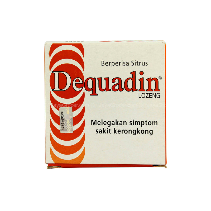 Dequadin Pastilles Himalayan Salt and Lemon Flavor 20g