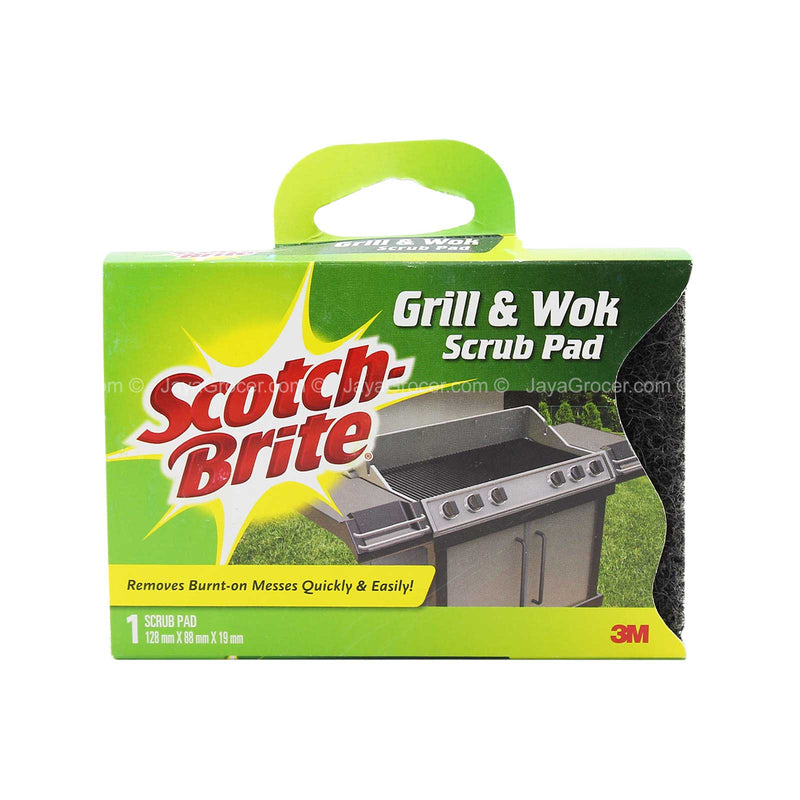 Scotch-Brite Grill & Wok Scrub Pad 1set